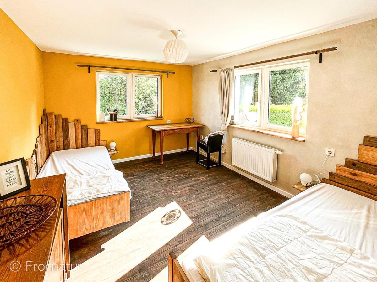 Tolles Ferienhaus Frohnatur Mit Sauna In Ruhiger Lage Plauen Exteriör bild