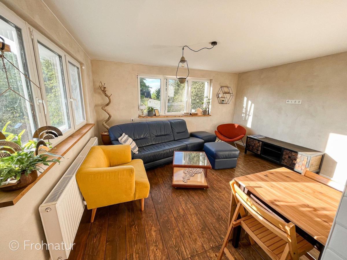 Tolles Ferienhaus Frohnatur Mit Sauna In Ruhiger Lage Plauen Exteriör bild